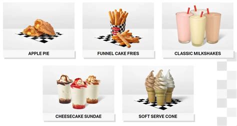 checkers sundae|checkers restaurant menu.